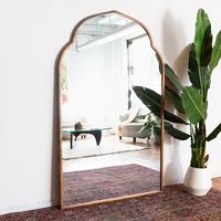 Modern Luxury Large Black Aluminum Framed Floor Window Pane Mirrors LED Lighting Iron and Wood Frame Everyday Home Wall Decor