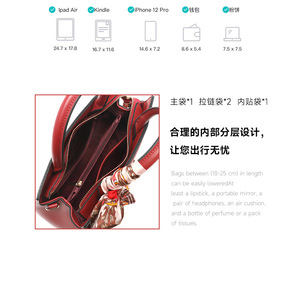 Bolsos cruzados de diseñador de moda, bolsos de hombro de cuero PU de alta calidad, bolsos de mano informales de lujo para mujer - Product Image 3