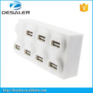 NEW Hình Dạng Gạch <span class=keywords><strong>USB</strong></span> 2.0 <span class=keywords><strong>7</strong></span> Cổng <span class=keywords><strong>USB</strong></span> <span class=keywords><strong>Hub</strong></span> Điều Khiển - Product Image 3