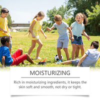Déodorant liquide roll-on naturel unisexe pour enfants, non irritant, doux, parfum vanille longue durée, vente en gros