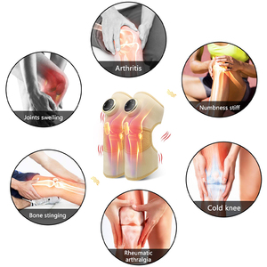Masajeador de rodilla con calefacción, masajeador de compresa caliente inalámbrico portátil para rodilla, alivia el dolor y la presión articular - Product Image 3