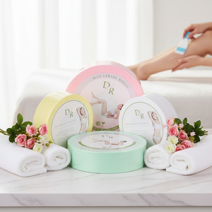 <span class=keywords><strong>Strisce</strong></span> <span class=keywords><strong>Depilatorie</strong></span> in Tessuto Non Tessuto Stampate a Caldo di Alta Qualità, Rotolo Bianco 50-120g per Rimozione Peli Corpo e Viso - Product Image 1