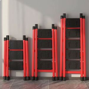 Bán Buôn Gấp Thang Xách Tay Bước Kim Loại Mini Thang Có Thể Gập Lại Thép Bước Thang Cho Nhà Trong Nhà Hội Thảo - Product Image 1