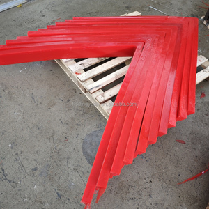 High-Quality Polyurethane Scraper for Conveyor Belt Return in Mining Operations V-shaped Combined PU Scraper Custom V-shaped PU - Product Image 3