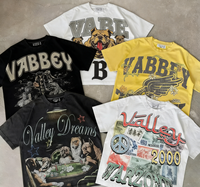 T-shirt personnalisé, t-shirt graphique, t-shirt DTG, streetwear, t-shirt d'été, hip-hop, t-shirt oversize, t-shirt court, t-shirt en coton épais pour hommes