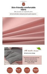 Set <span class=keywords><strong>Copripiumino</strong></span> in Lana Verde Scuro Avocado, Set Letto di Qualità in Quattro Pezzi per Dormitorio Studentesco, Lenzuola e <span class=keywords><strong>Copripiumino</strong></span> - Product Image 3