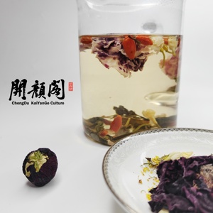 Boule de thé en fleurs d'approvisionnement d'usine KAIYANGE Osmanthus <span class=keywords><strong>Oolong</strong></span> beauté parfum sain odeur marque privée fleur <span class=keywords><strong>dragon</strong></span> boule de thé - Product Image 3