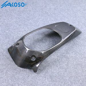 AKOSO 3K couvercle de protection de réservoir de carburant de moto en fibre de carbone sèche pour Harley Davidson <span class=keywords><strong>Sportster</strong></span> S <span class=keywords><strong>1250</strong></span> RH 1250S 2021 <span class=keywords><strong>2022</strong></span> 2023 2024 - Product Image 2