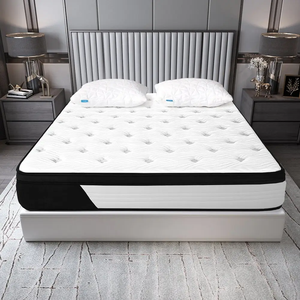 Espuma viscoelástica de tamaño completo, colchón híbrido de <span class=keywords><strong>9</strong></span> pulgadas en una caja, diseño ergonómico con resorte interior de bolsillo de 5 zonas - Product Image 3