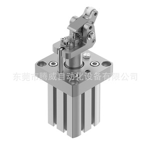 Actuador Neumático de Bloqueo con Rodillo Giratorio Resistente al Desgaste DFST-50-30-DL-Y4-A-G2 8090408 8093010 - Product Image 6