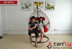 Garden Relaxing <strong>Round</strong> Hanging Chair Outdoor Patio Furniture <strong>Swings</strong> - Product Image 6
