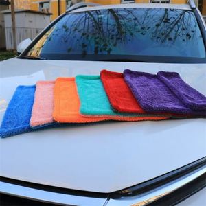 Petite serviette absorbante en microfibre à séchage rapide pour le séchage et le lavage, conçue pour éviter de endommager la voiture - Product Image 6
