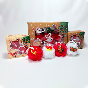 Bath Bombs Children's Bath Salt Balls Essential Oil Bath Flowers Christmas Gift Set 40-45G Guangdong Origin - Product Image 1