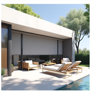 Persianas Enrollables a Medida para Decoración del Hogar, Resistentes al Viento, Persianas Verticales Eléctricas Inteligentes - Product Image 3