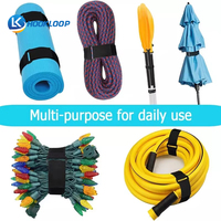 Vente en gros de sangles de fixation réglables Fixation et organisation d'attaches de câble à boucle et crochet Set de sangles Cinch en nylon multi-usages