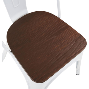 <span class=keywords><strong>Chaise</strong></span> en métal avec dossier, style industriel, pour l'extérieur et l'intérieur, meubles de maison - Product Image 4