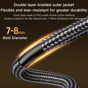 Câble HDMI SAMZHE version 2.1, 8K/60Hz 4K/240Hz, câble de connexion vidéo HD, HDMI 2.0 pour ordinateur portable, décodeur, projecteur TV - Product Image 3