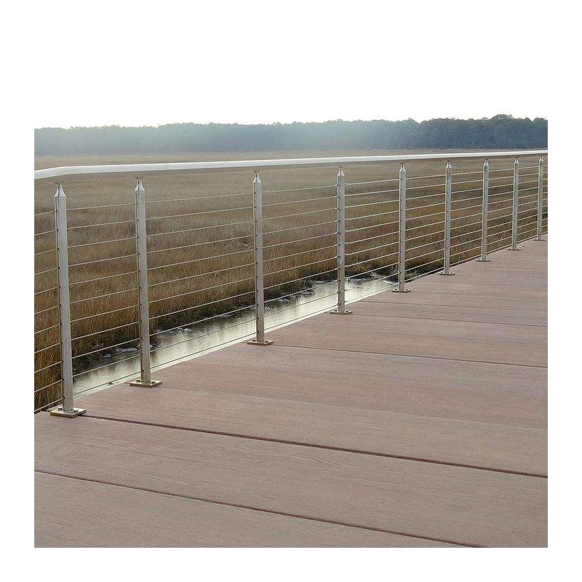 Stainless Steel Cable Porch Railing System - Modern Style