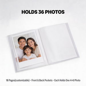 Soft Cover PP High Quality Durable Waterproof Eco-Friendly LEADER Brand <strong>Photo</strong> <strong>Album</strong> 18 Pages Holds 36 <strong>4x6</strong> <strong>Photos</strong> Custom Logo - Product Image 3