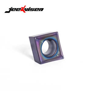 Jeekvisen CCMT09T304SM Insertos CNC de carburo de tungsteno de alta calidad Herramientas de torneado de hierro fundido de gama completa Embalaje en caja de acero - Product Image 4