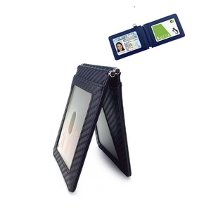 Carbon Fiber Thin Business <b>Card</b> & Subway Bus <b>Card</b> <b>Holder</b> Driver's License Case - Product Image 1