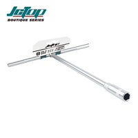 JCTOP 8-14mm Fabricant Cr-V Clé à douille de type T/Clé à Offre Spéciale/Placage au jet de sable