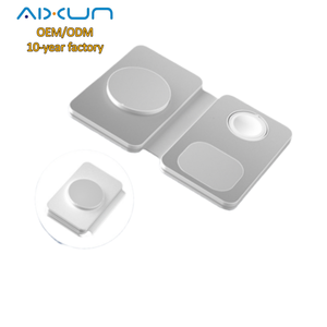 Nuevo Lanzamiento 2026: Estación de Carga Inalámbrica 3 <span class=keywords><strong>en</strong></span> 1, Cargador Magnético Plegable <span class=keywords><strong>para</strong></span> Múltiples Dispositivos - Product Image 1