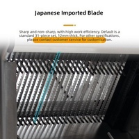 Machine de découpe de sacs carrés entièrement automatique, trancheuse à pain de mie