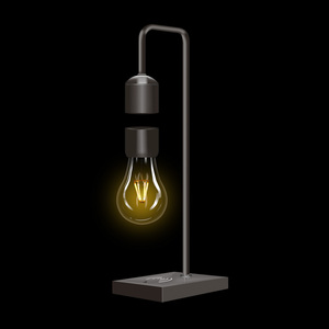 Bedroom Decoration Led Magnetic Levitating Floating Wireless LED Light Bulb with Wireless Charger Table <strong>Lamp</strong> - Product Image 6