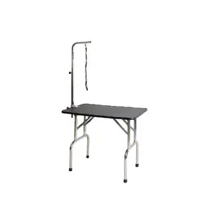 Mnft-811/812/813, Table de toilettage pliable pour animaux de compagnie, en acier inoxydable, fournisseur chinois