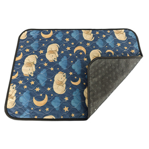 Tapete Impermeable para Cambiar Pañales de 50x70cm, Reutilizable, Absorbente, para Niños, Protector de Cama, Suave, Lavable - Product Image 3