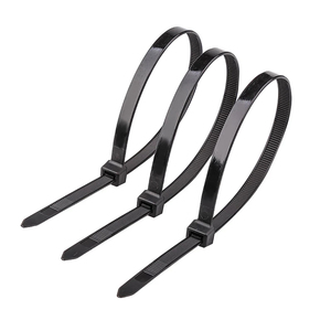 สายรัดเคเบิลไนลอนแบบล็อคอัตโนมัติ ขนาด 300x7.6 มม. รับน้ำหนักได้ 120 ปอนด์ ยาว 12 นิ้ว ได้รับการรับรองมาตรฐาน CE 94V-2 ทนไฟ ใช้ได้ทั้งภายในและภายนอกอาคาร - Product Image 1