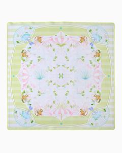 Tapis de Mahjong en Microfibre à Motif Floral, Ensemble de 12 Pièces, Pieds en Acier Inoxydable, Antidérapant, Réduction du Bruit, Prise US 110/220V pour le Poker - Product Image 3