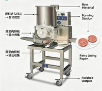 Machine de fabrication de nuggets de poulet fabriquée en Chine à vendre, ligne d'assemblage automobile à vendre
