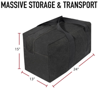 BSCI GRS Canvas Fallschirm-Cargotasche Extra Große Reisetasche mit 75L Fassungsvermögen