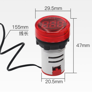 Medidor Digital, Amperímetro, Voltímetro, Indicador de Precio, Lámpara de Señalización, Medidor de Frecuencia, Temperatura - Product Image 6