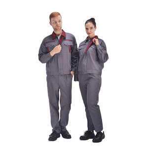 Tuta a strisce riflettenti da lavoro uniforme da lavoro con logo personalizzato uniforme - Product Image 2