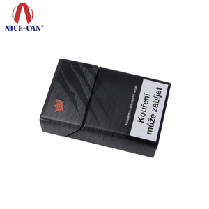 China Factory Metal Wholesale <strong>Tobacco</strong> <strong>Tins</strong> Rectangle Cigarette Case Cigar <strong>Tin</strong> Box Customized Hinged <strong>Tin</strong> - Product Image 3
