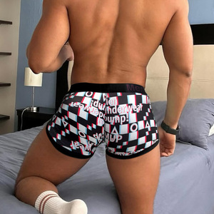 PUMP Nuovi Arrivi: Boxer da <span class=keywords><strong>Uomo</strong></span> in Nylon con Stampa alla Moda, Slip da <span class=keywords><strong>Uomo</strong></span> per Vendita all'Ingrosso - Product Image 4