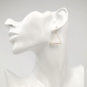 Pendientes de Perlas Akoya Clásicas Japonesas de Alta Calidad al por Mayor para Mujer, Diseño de Joyería Popular para Bodas y Fiestas - Product Image 4