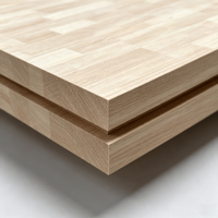 Panel de Madera de Caucho Maowei con Unión Dentada, Ecológico, Rectangular, Contemporáneo, para Cajones de Gabinetes y Marcos de Sofás