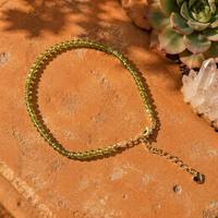 Bracelet en perles de pierres précieuses naturelles - Pierres facettées, breloque cœur doré, chaîne ajustable, empilable, bijoux bohèmes, cadeau pour femme, idéal pour les fêtes