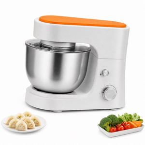 Mélangeur sur socle 600W avec logo personnalisé OEM ODM, 6 vitesses réglables, bol en acier inoxydable de 4L, batteur, pétrin pour café - Product Image 6