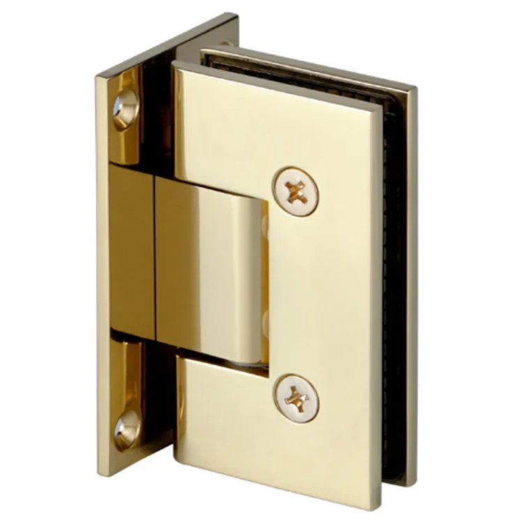 Cerniera della porta della doccia resistente della clip della cerniera dell'oro d'ottone all'ingrosso della fabbrica