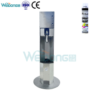 Petite machine de remplissage semi-automatique d'aérosol pour des lubrifiants de produits chimiques