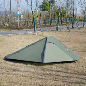 Tente <span class=keywords><strong>d</strong></span>'été ultra-légère à double couche, portable, pour une ou plusieurs personnes, équipement de camping, <span class=keywords><strong>aventure</strong></span> en plein air, randonnée, en polyester - Product Image 6