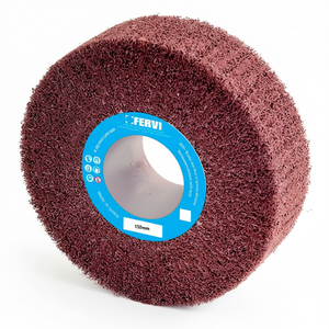 Disco Abrasivo de Tela Fervi con Orificio de 150 mm para Lijar Metal y Madera - Product Image 2