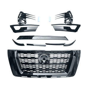 Juego de guardabarros para coche, moldura de puerta de alerón delantero y trasero, edición negra - Product Image 2