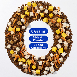 Cubes de viande de poulet biologique lyophilisés, riches en vitamines, riches en protéines, de qualité humaine, pour de bons yeux et sans danger pour les chiens. - Product Image 3