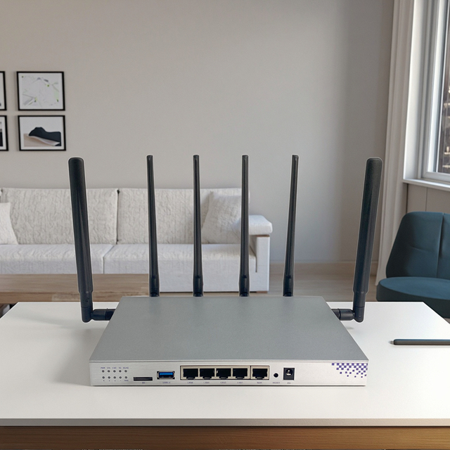 Hot Sale ZBT WG3526 Single SIM Slot 1200Mbps WiFi5 4G MT7621 Chipset New External Antennas 4G WiFi Router with Sim Card Slot
